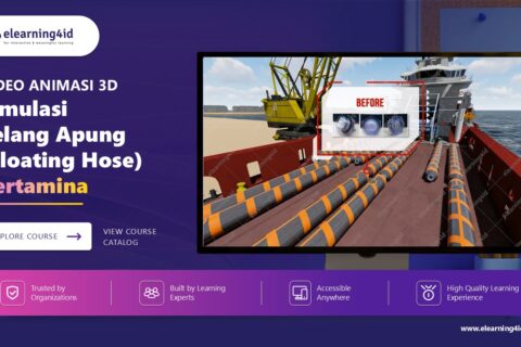 Jasa Video Animasi 3D: Simulasi Selang Apung (Floating Hose) Pertamina