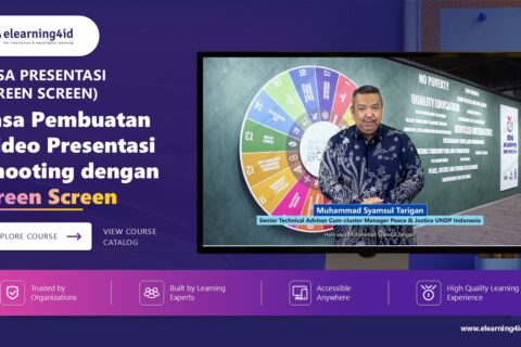 Video Learning Green Screen Presentasi