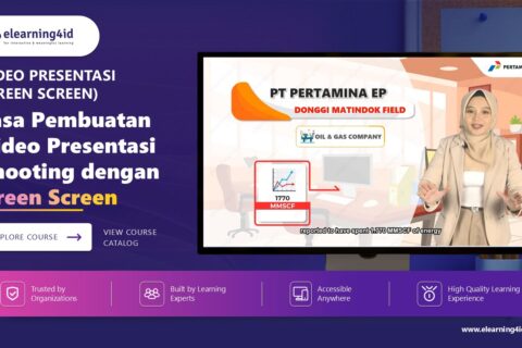 Video Learning Green Screen Pertamina