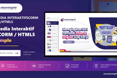 E-learning Media Interaktif SCORM/HTML5 Kategori Simple