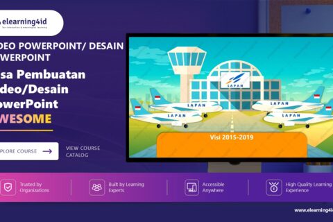 Video PowerPoint E-Learning LAPAN oleh Elearning4id.com