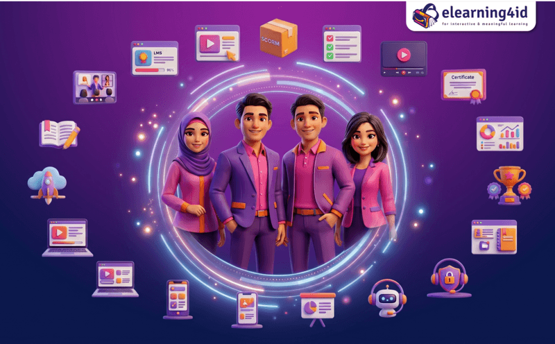 jasa gamification elearning, module gamification, Elearning gamification, modul gamifikasi elearning4id