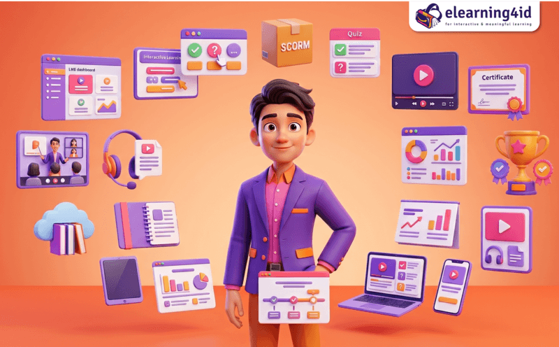 jasa pengembangan modul pelatihan training, jasa pembuatan modul pelatihan training, jasa buat modul, pengembangan modul pelatihan training elearning4id jakarta